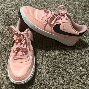 pink and black air forces